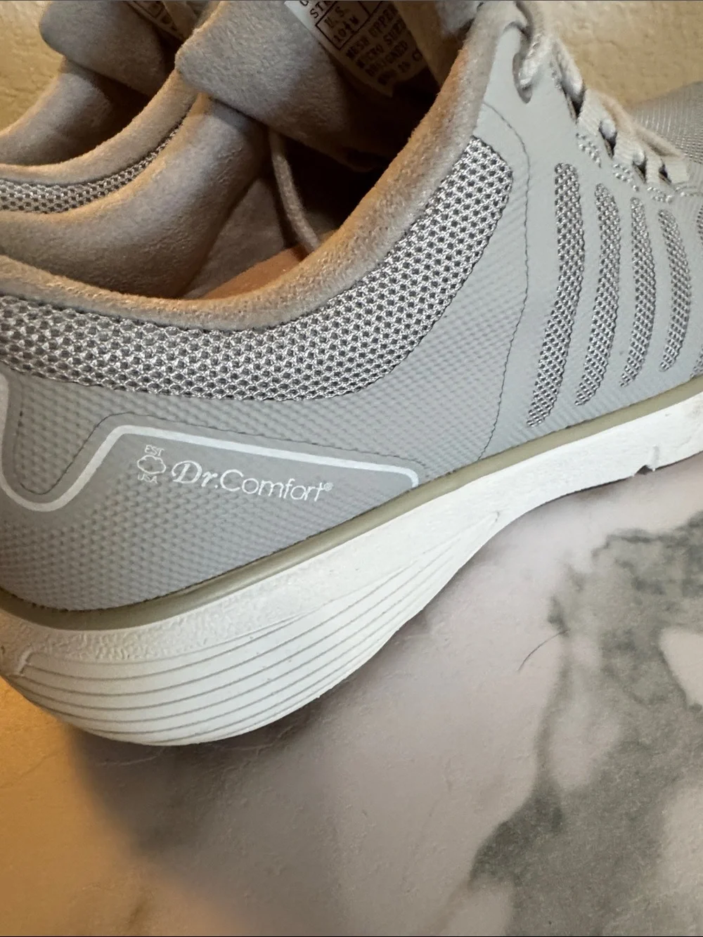 Dr Comfort Mens Walking Shoe Size 10.5 Like New